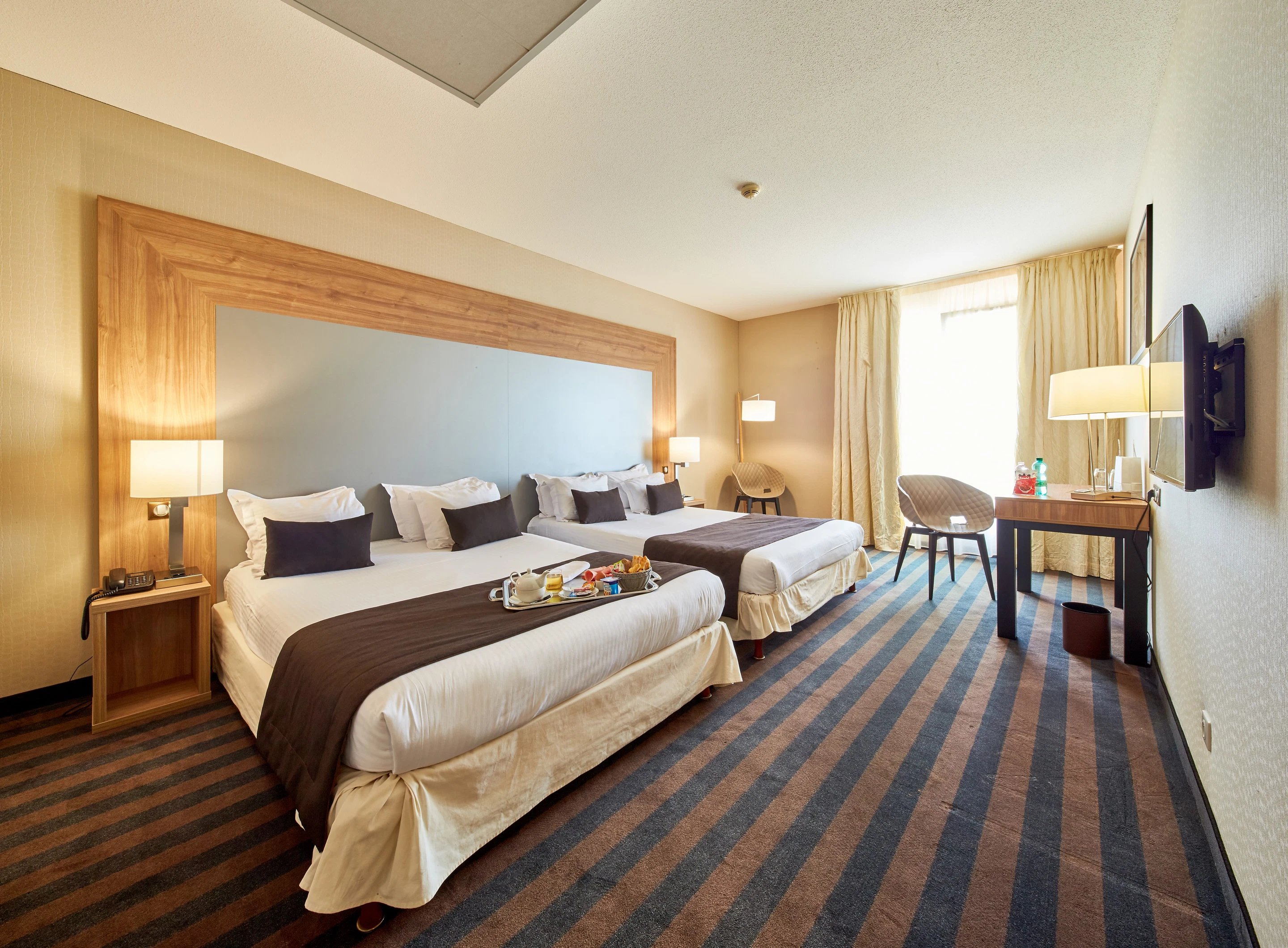 7 Hotel & Spa Chambre Familiale avec deux grands lits